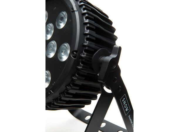 SnowPAR Pro Quad 10 10x8W Quad LED RGBW PC I/O,3&5 Pin DMX